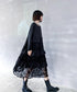 See-Through Floral Tiered Dress